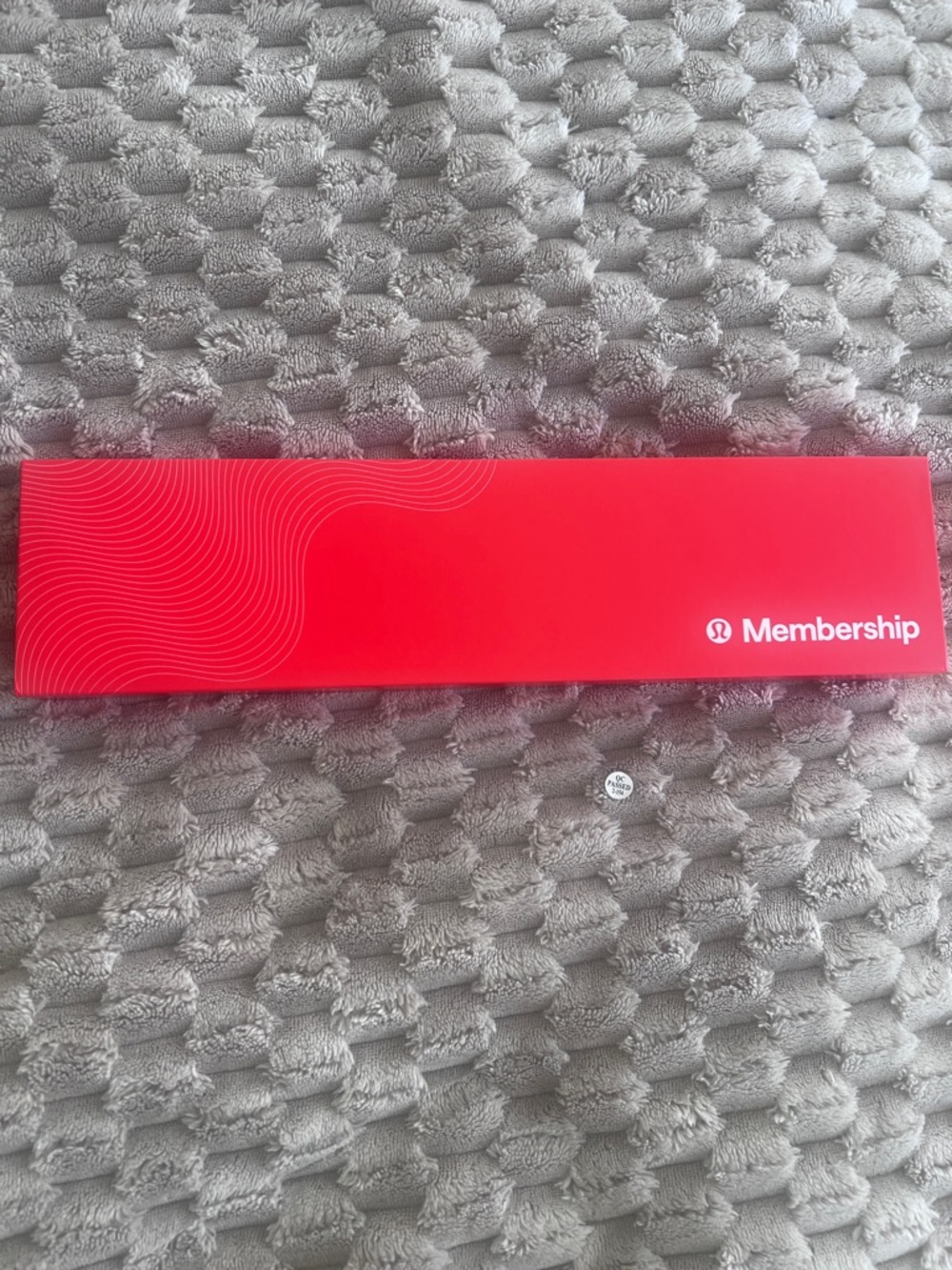 Lululemon Membership Collection Key Charm Red - Picture 2 of 5